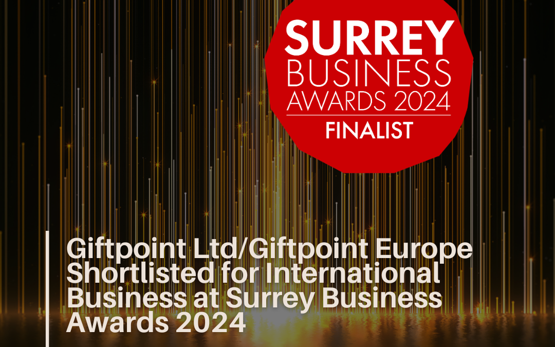 Giftpoint Ltd Shortlisted for International Business Award at the Surrey Business Awards 2024